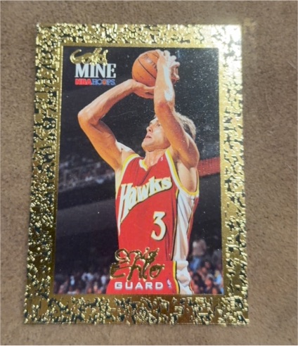 1995-96 Skybox NBA Hoops Gold Mine #431 Craig Ehlo — front