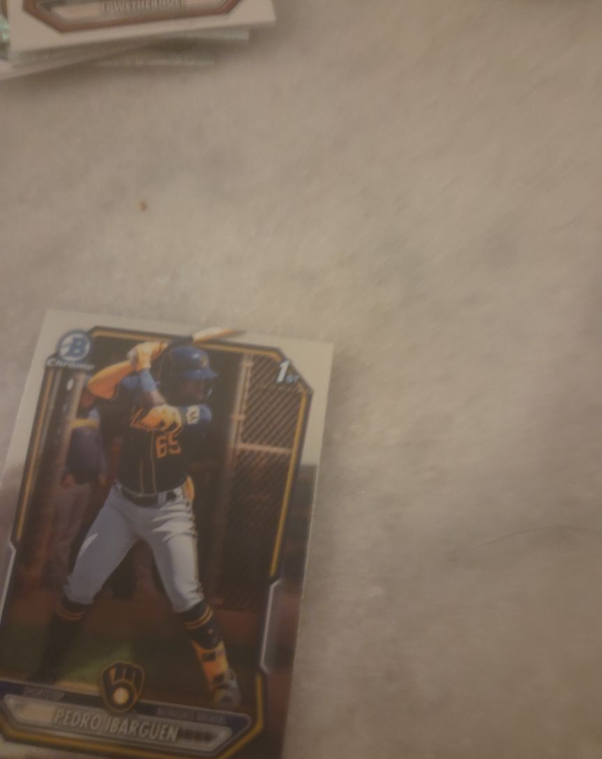 2026 Bowman Chrome #BCP-140 Pedro Ibarguen — front