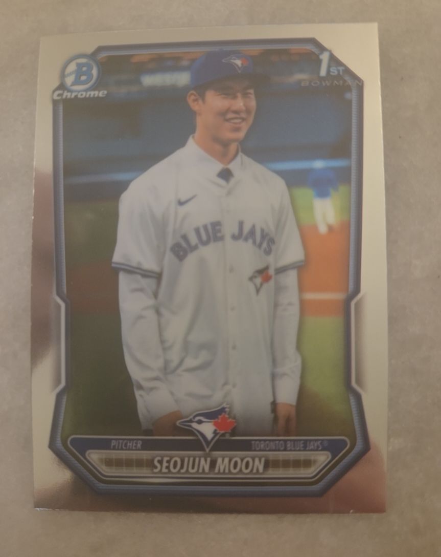 2026 Bowman Chrome #BCP-127 Seojun Moon — front