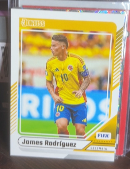 2024-25 Donruss #85 James Rodríguez Colombia — front
