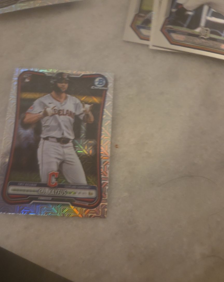 2026 Bowman Chrome #98 C.J. Kayfus — front