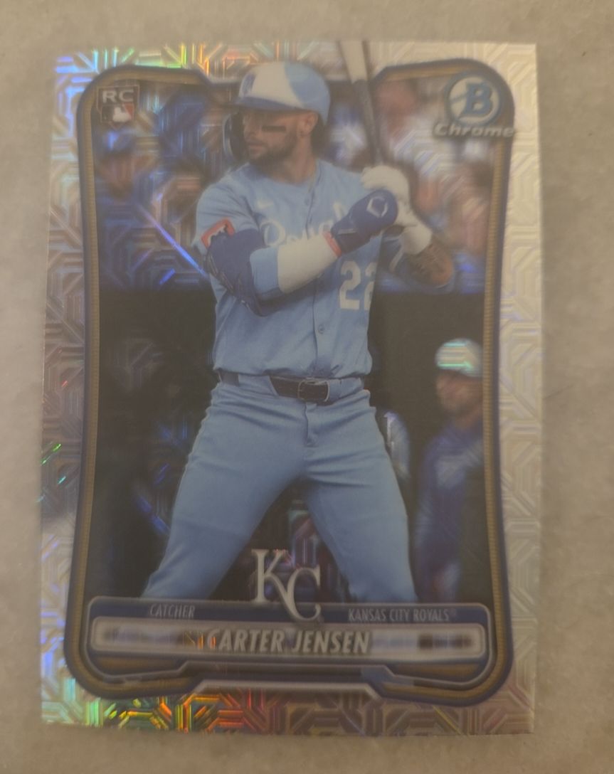 2026 Bowman Chrome #66 Carter Jensen — front