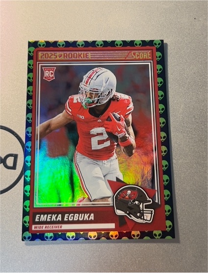 2025 Panini Score-A-Treat #2 Emeka Egbuka — front