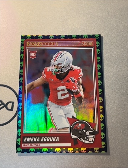 2025 Panini Score-A-Treat #2 Emeka Egbuka — front