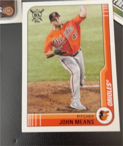 2021 Topps Big League #117 John Means — front