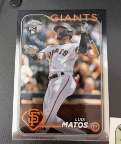 2024 Topps Chrome #270 Luis Matos — front