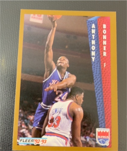 1992-93 Fleer #194 Anthony Bonner — front