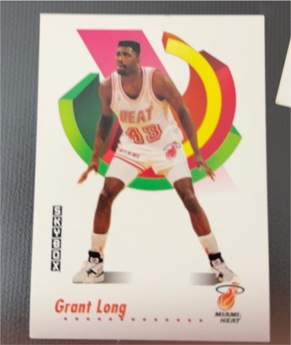 1991-92 SkyBox #150 Grant Long — front