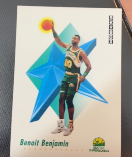 1991-92 SkyBox #266 Benoit Benjamin — front