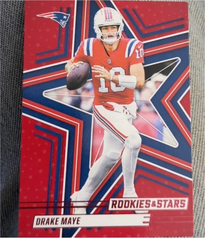 2025 Panini Rookies & Stars #32 Drake Maye — front
