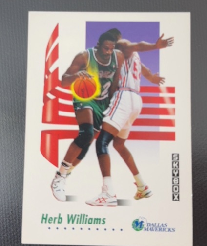1991-92 Skybox #66 Herb Williams — front