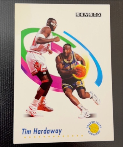 1991-92 SkyBox #90 Tim Hardaway — front