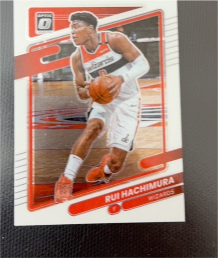 2021-22 Panini Donruss Optic #79 Rui Hachimura — front