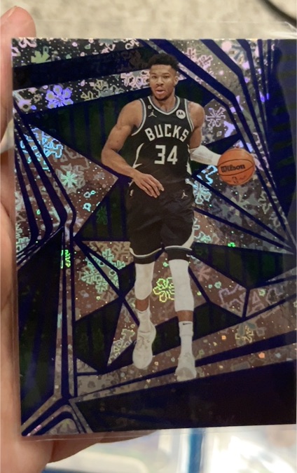 2023-24 Panini Revolution #22 Giannis Antetokounmpo Winter — front