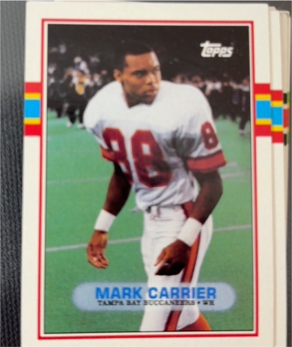 1989 Topps #331 Mark Carrier — front