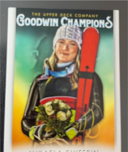 2021 Upper Deck Goodwin Champions #55 Mikaela Shiffrin — front