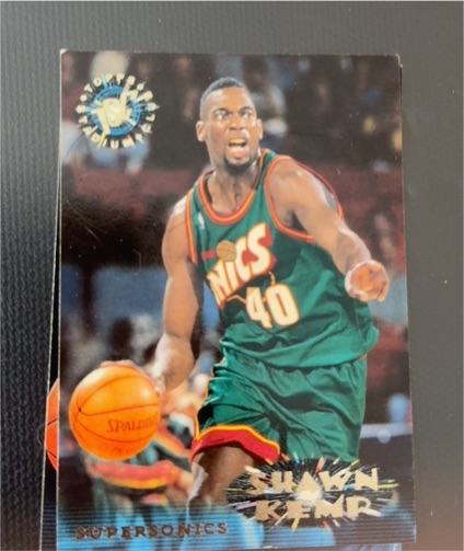 1995-96 Topps Stadium Club #219 Shawn Kemp — front