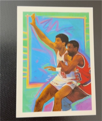 1990-91 NBA Hoops #368 Rony Seikaly — front