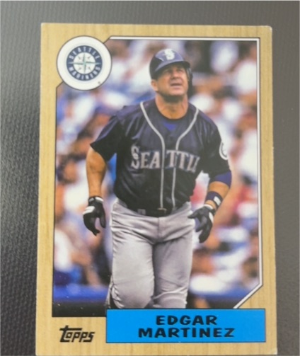 2022 Topps Archives #288 Edgar Martinez Seattle Mariners — front