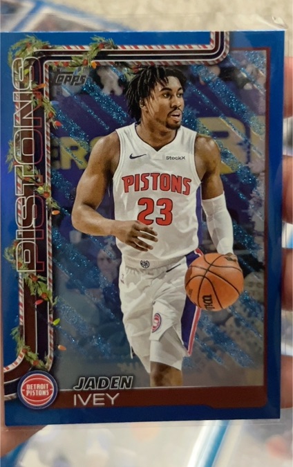 2025-26 Topps Holiday #H37 Jaden Ivey — front