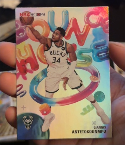 2025-26 Topps NBA Hoops #BH-5 Giannis Antetokounmpo Bounce House — front