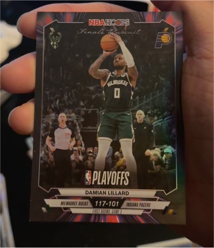 2025-26 Topps NBA Hoops Finals Pursuit #FP-33 Damian Lillard — front