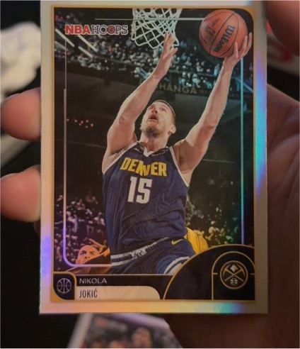 2025-26 Topps NBA Hoops #82 Nikola Jokić — front