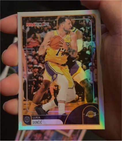 2025-26 Topps NBA Hoops #8 Luka Doncic — front