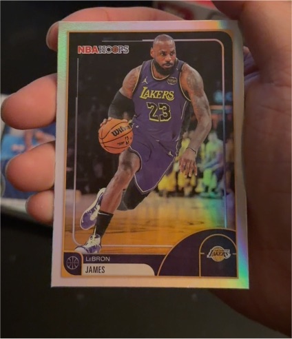 2024-25 Topps NBA Hoops #84 LeBron James — front