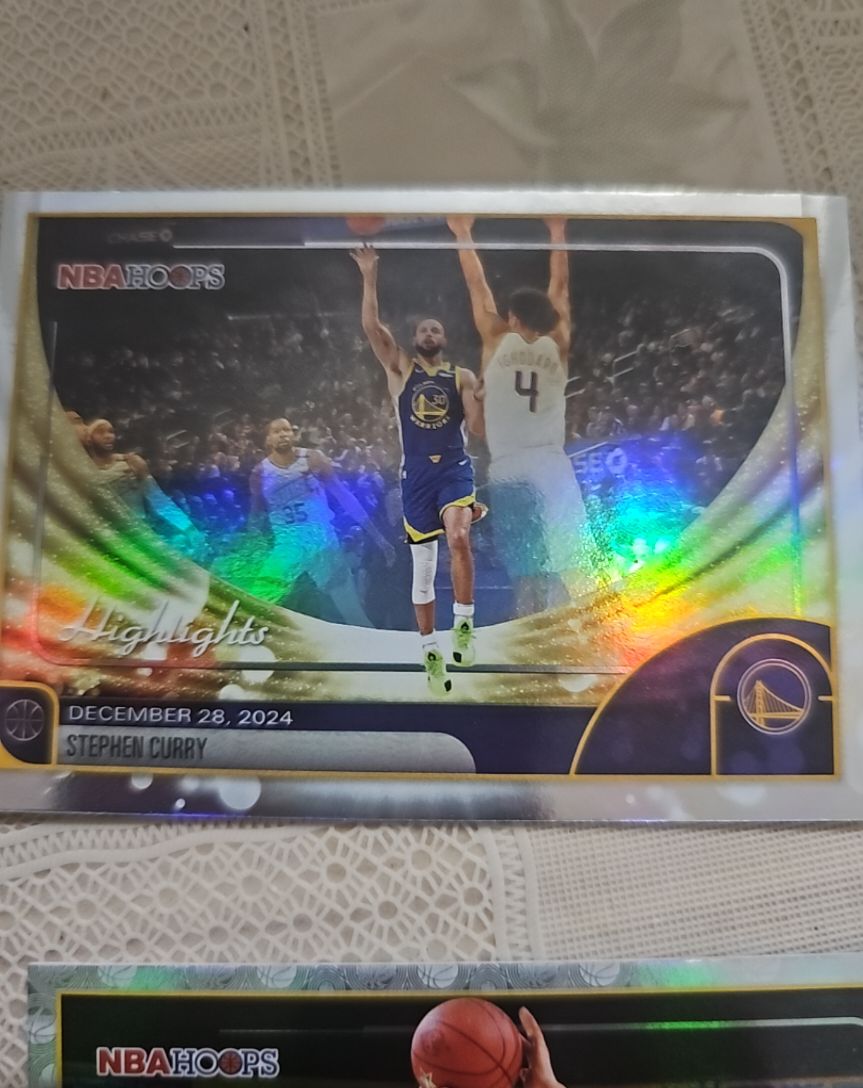 2024-25 Topps NBA Hoops #261 Stephen Curry Highlights — front