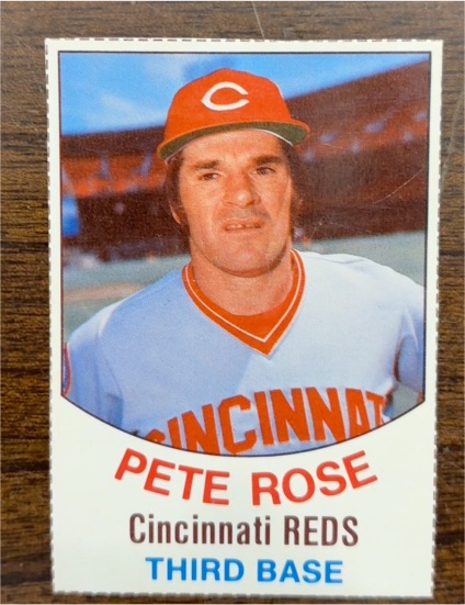 1977 Hostess #8 Pete Rose — front