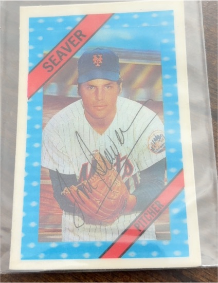 1972 Kellogg's 3-D Super Stars #1 Tom Seaver — front