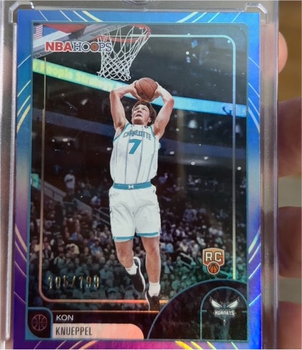 2025-26 Topps NBA Hoops #67 Kon Knueppel — front