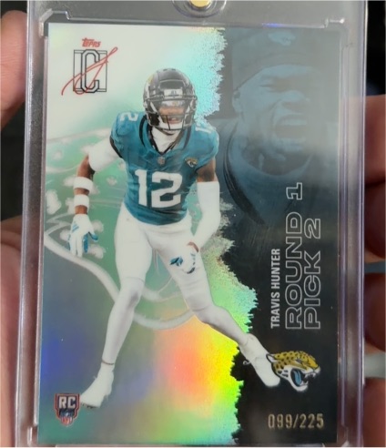 2025 Topps Signature Class #224 Travis Hunter — front