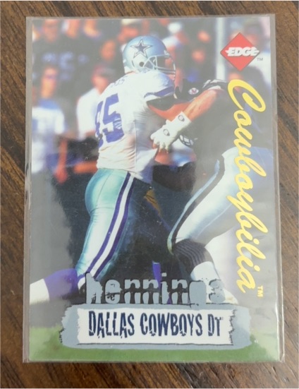 1996 Collector's Edge Cowboybilia #Q-15 Henning — front
