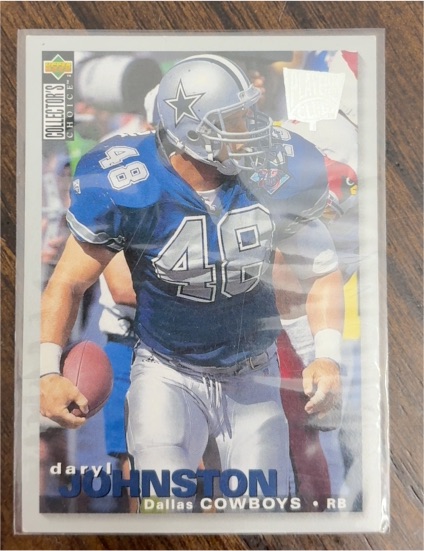 1995 Upper Deck Collector's Choice #178 Daryl Johnston — front