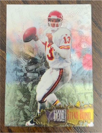 1995 Fleer Metal Classic Images Limited #59 Steve Bono — front