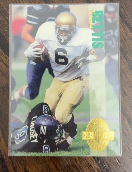 1993 Classic Four Sport Collection #100 Jerome Bettis — front