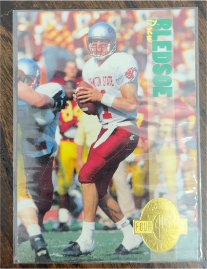 1993 Classic Four Sport Collection #91 Drew Bledsoe — front