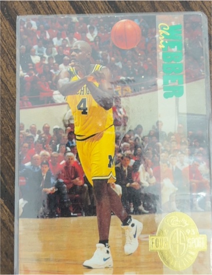 1993 Classic Four Sport #1 Chris Webber — front