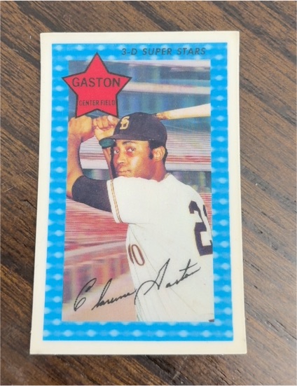 1971 Kellogg's 3-D Super Stars #41 Cito Gaston — front