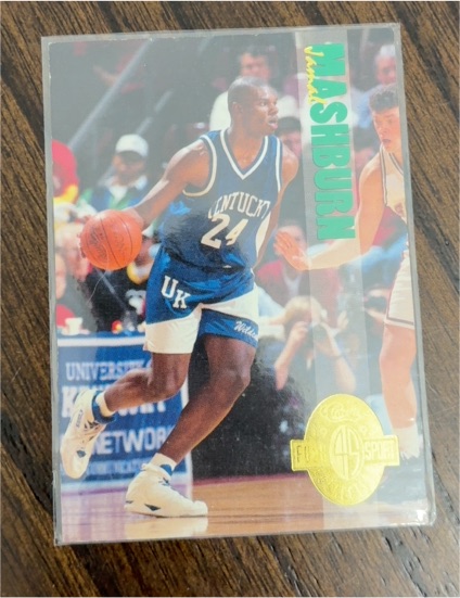 1993 Classic Four Sport #3 Jamal Mashburn — front