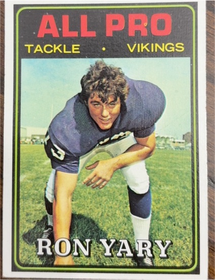 1974 Topps #125 Ron Yary — front