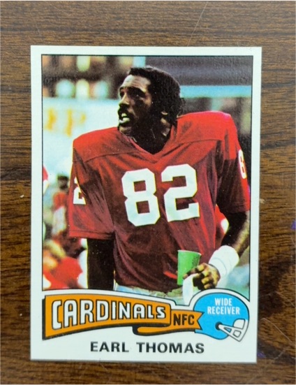 1975 Topps #487 Earl Thomas — front