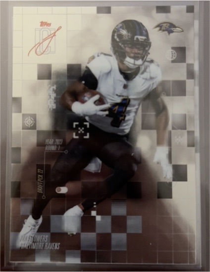 2025 Topps Signature Class #AI-3 Zay Flowers — front