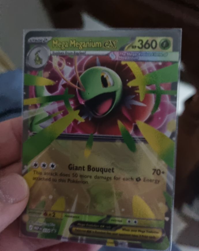 2026 Pokémon TCG Mega Meganium ex #034 — front