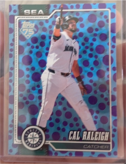 2026 Topps Series 1 #140 Cal Raleigh — front