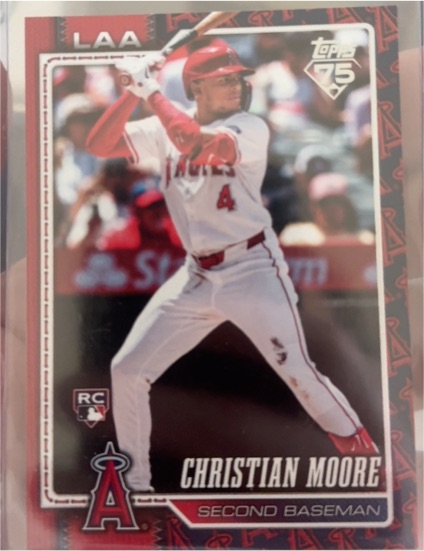 2026 Topps Series 1 #147 Christian Moore — front