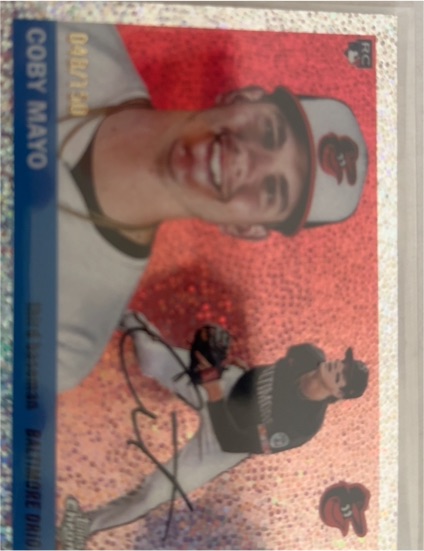 2025 Topps Chrome Platinum #219 Coby Mayo — front