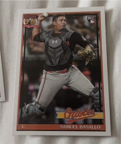 2026 Topps Series 1 #104 Samuel Basallo — front